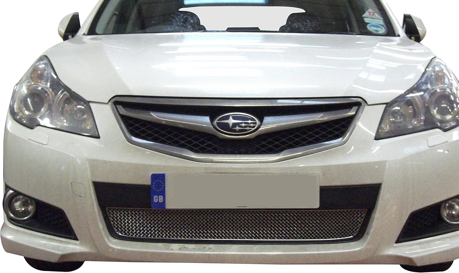 Zunsport Compatible With Subaru Legacy - Lower Grill - Silver finish (2009-2014)