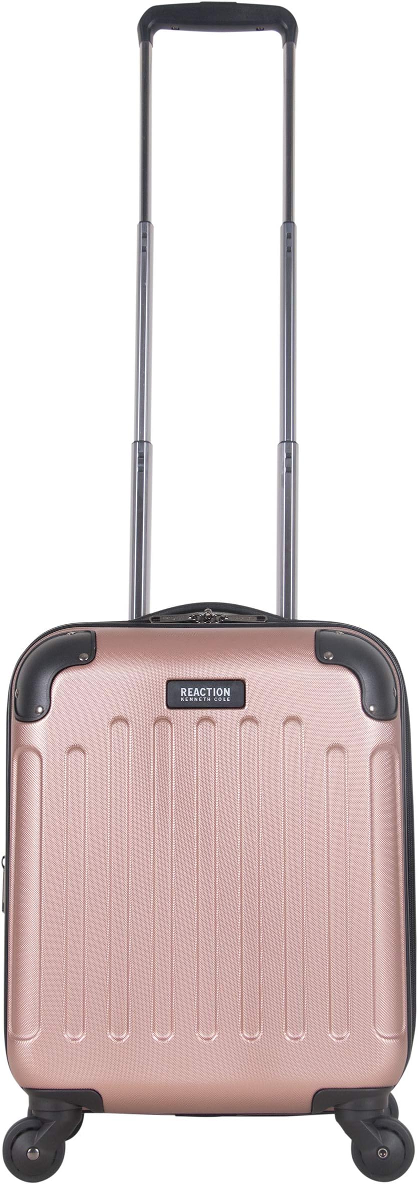Kenneth Cole Reaction Renegade 16" Hardside Expandable 4-Wheel Spinner Mini Carry-on Luggage, Rose Gold