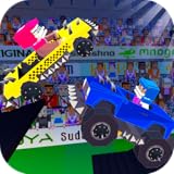 Simple and intuitive controls Pixel Car Fight Arena