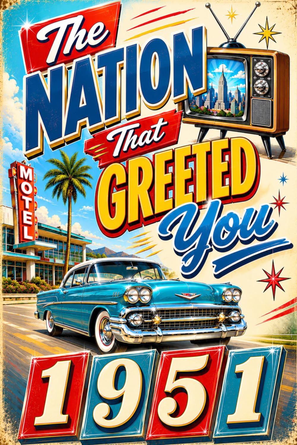 1951: The Nation That Greeted You: Retro Culture, and Fascinating US, UK & World News for Birthday & Anniversary Celebrations
