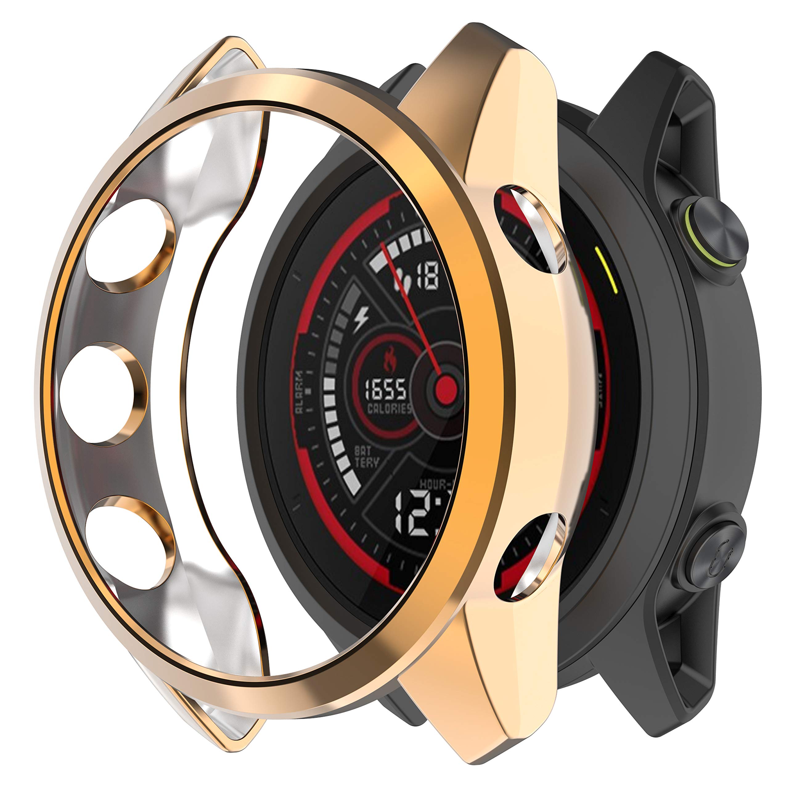 Amazon.co.jp: Lamshaw Garmin ForeAthlete 745 ケース, シリコーン 
