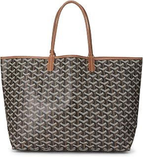 Goyard, Pre-Loved Black Goyardine Canvas Saint-Louis PM, Brown
