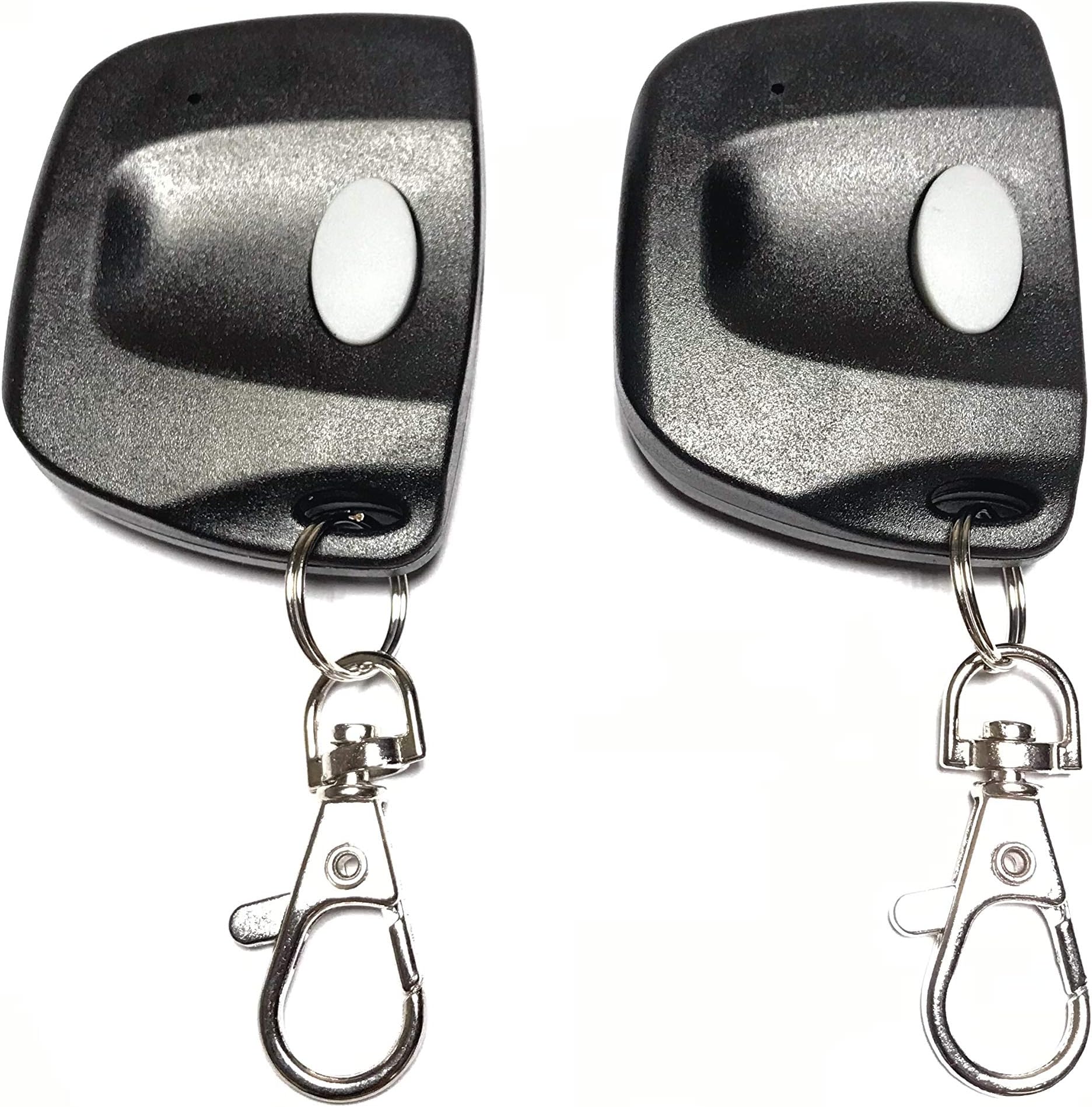 Gate1AccessMultiCode 3060 Compatible Firefly 300MCD21K Keychain Remote 300MHz 10 Dip Switch 2 Pack, Black, 2.25 x 0.75 x 0.5 inches