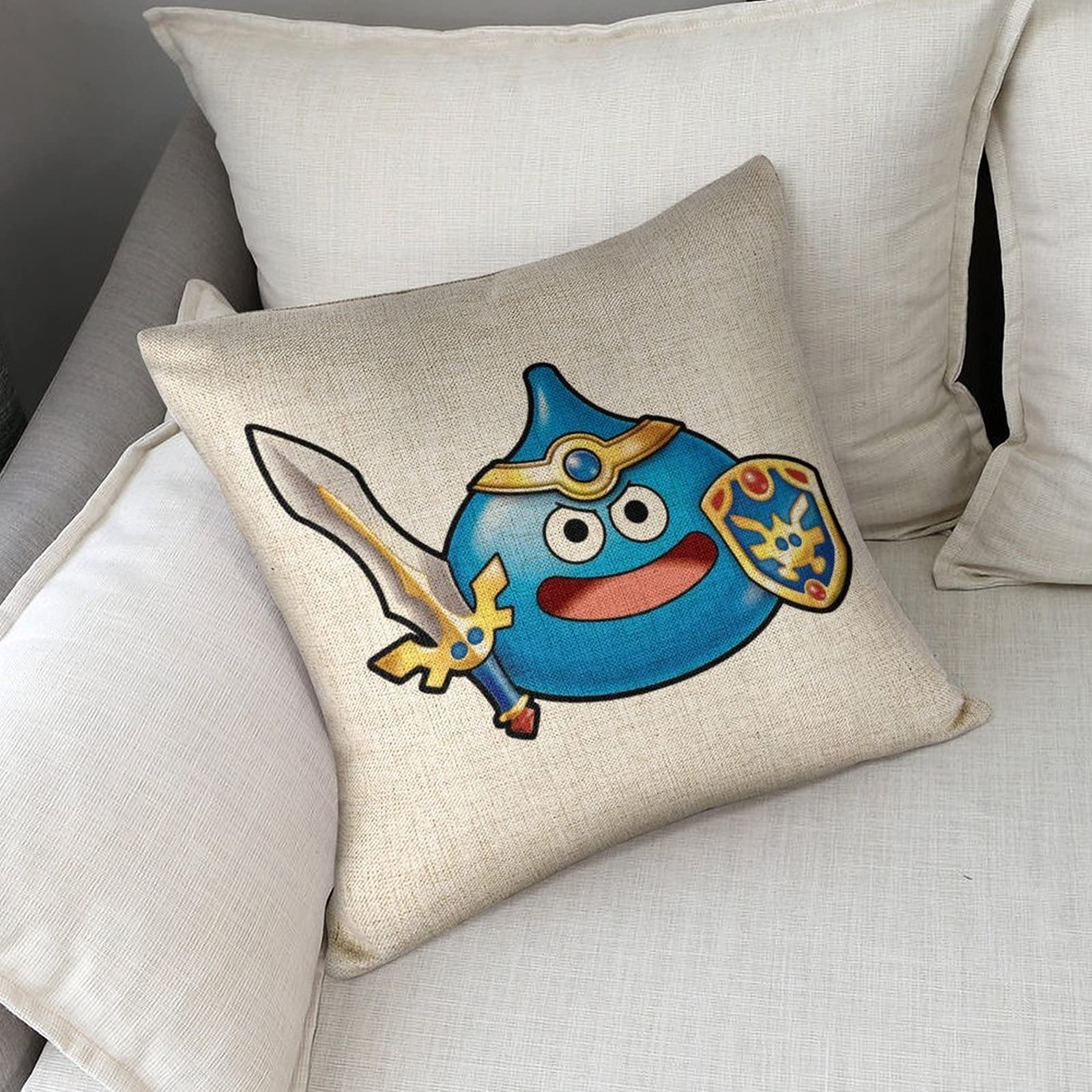 Amazon｜ドラクエリネン 枕カバー クッションカバー ピローケース 抱き