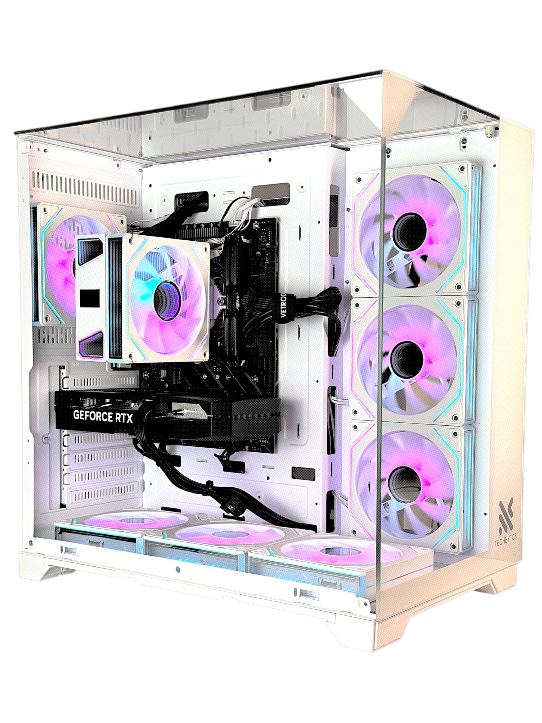 TECHBYTES Griffin | Custom Gaming PC | RTX 5060 | Ryzen 5 5600 3.5