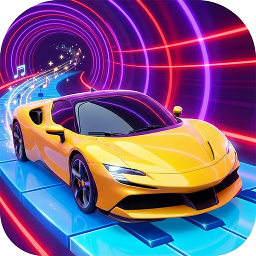 Neon Racer Car - Magic Driving