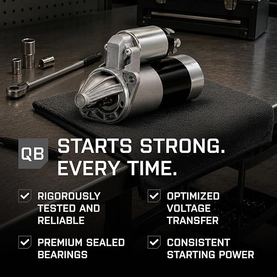 QUALITY-BUILT New Starter, 6472SN, Compatible with 1995-2007 Buick/Chevrolet/Oldsmobile/Pontiac (88,98,Bonneville,Camaro,Cutlass Supreme,Firebird,Grand Prix,Impala,LSS,Lumina,Monte Carlo,Park Avenue)