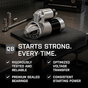 QUALITY-BUILT New Starter, 6472SN, Compatible with 1995-2007 Buick/Chevrolet/Oldsmobile/Pontiac (88,98,Bonneville,Camaro,Cutlass Supreme,Firebird,Grand Prix,Impala,LSS,Lumina,Monte Carlo,Park Avenue)