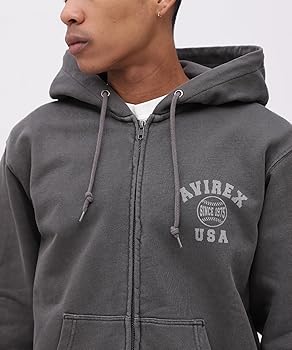 AVIREX アヴィレックス MLB スウェット パーカー フーディー 灰 M AVIREX スウェットパーカー アヴィレックス AVIREX×MLB HOODIE