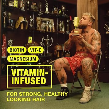 W by Jake Paul Mens 2-in-1 Shampoo and Conditioner, Full Looking Hair, Deep Clean & Hydrating, Wave Breaker Scent, 16 fl oz