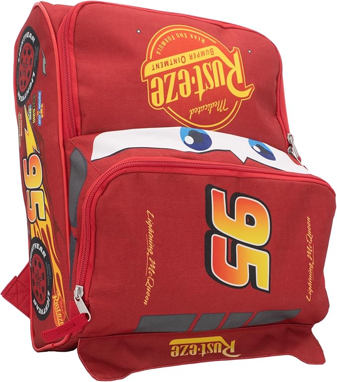 Disney Pixar Cars 14” Lightning McQueen Shaped Backpack