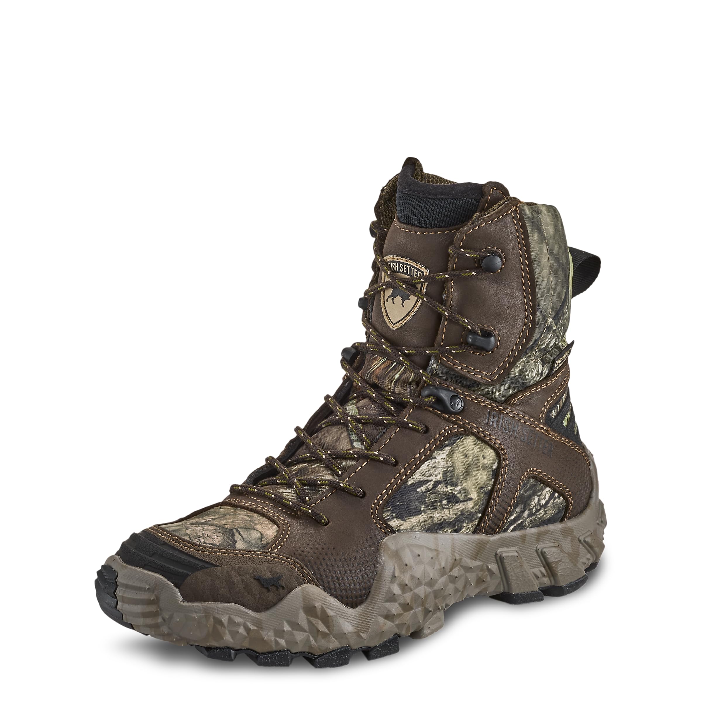 Irish Setter, VaprTrek, Women's, 8", Waterproof, Insulated 400g, Hunting Boot, Mossy Oak Break-up Country