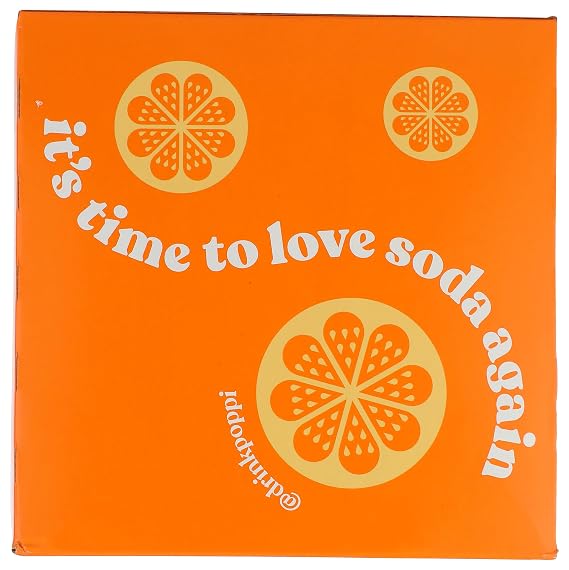 Poppi Orange Prebiotic Soda 4 pack