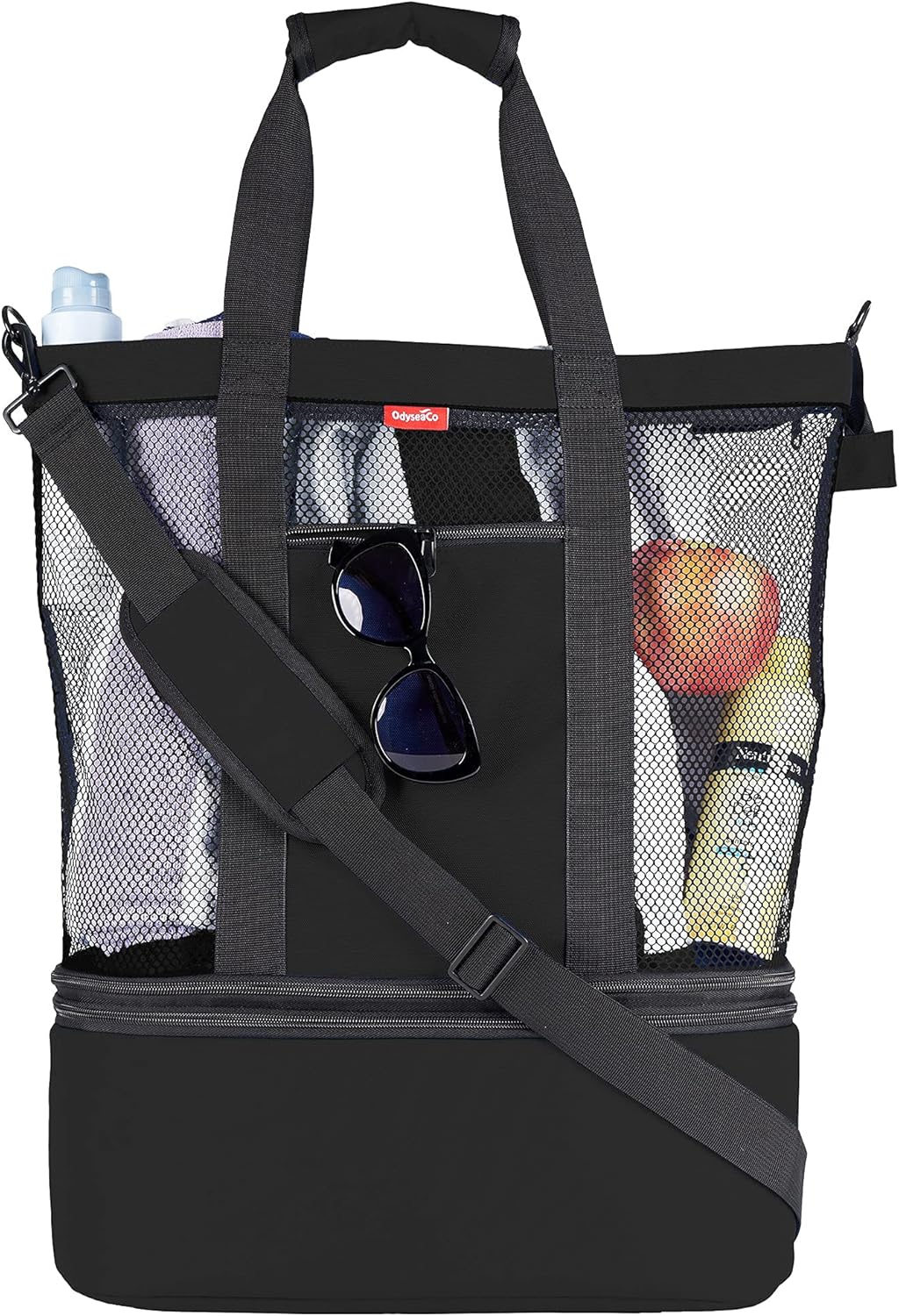 Beach Bag with Cooler Compartment - Cooler Beach Bag - Beach Cooler Insulated - Ultra Durable Beach & Pool Bags for Women Waterproof Sandproof -