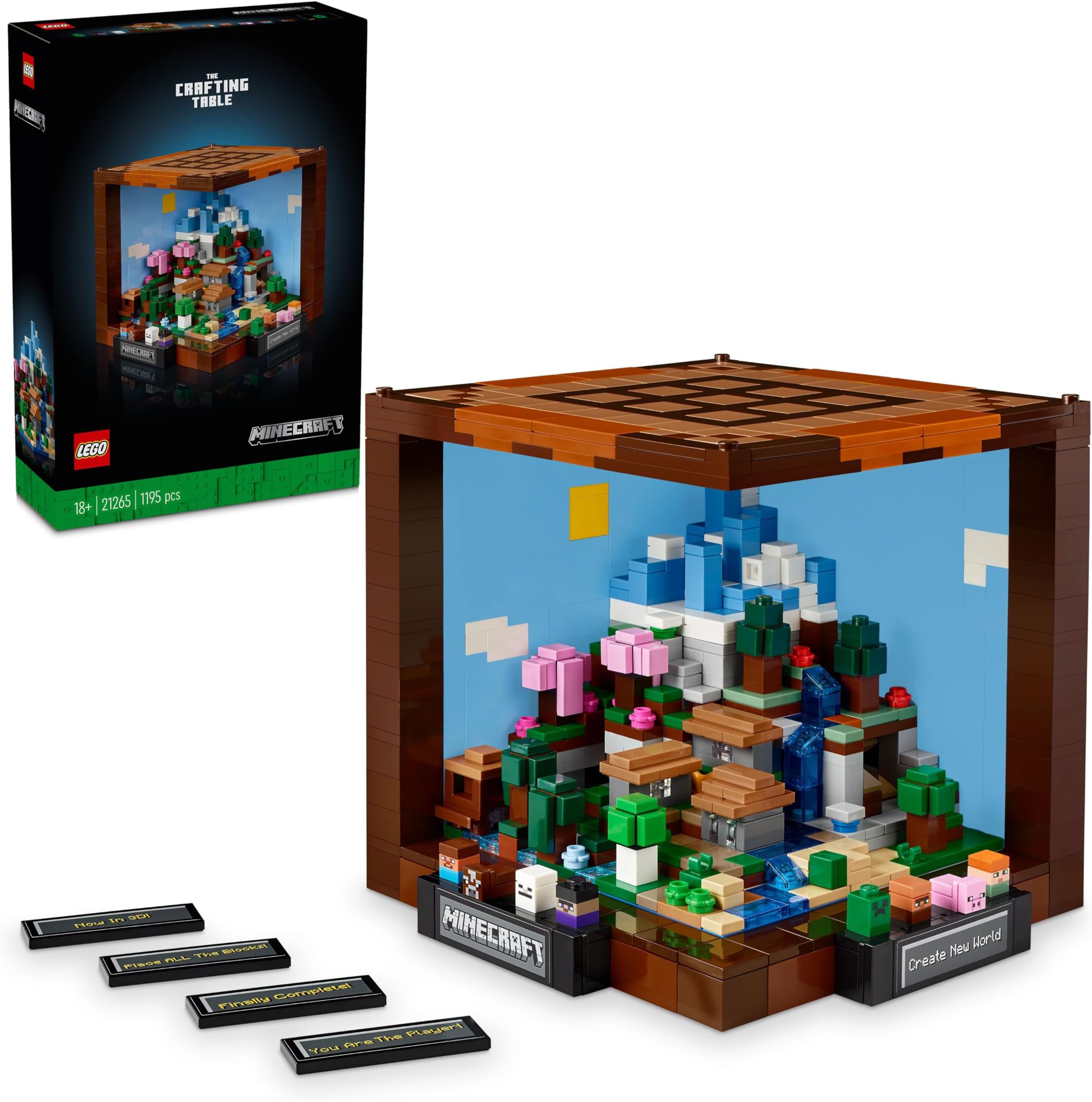 レゴ(LEGO) マインクラフト 作業台 おもちゃ 玩具 誕生日 プレゼント ブロック 母の日 父の日 男性 女性 マイクラ Minecraft グッズ 21265