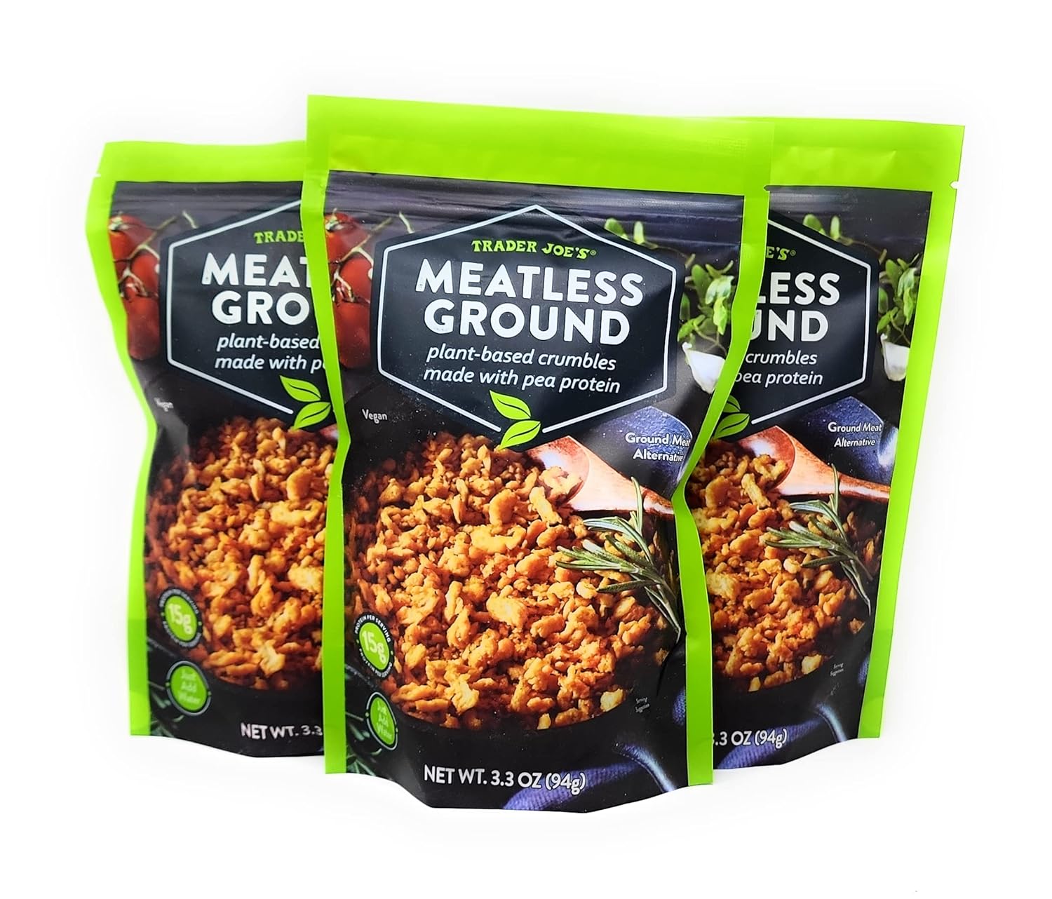 Trader Joe's Meatless Ground PlantBased Crumbles Made
