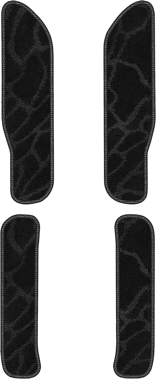 Aviles トヨタ 互換品 アルファード ヴェルファイア 30系 ステップマット フロアマット【16色から選択】(04：ウェーブ×