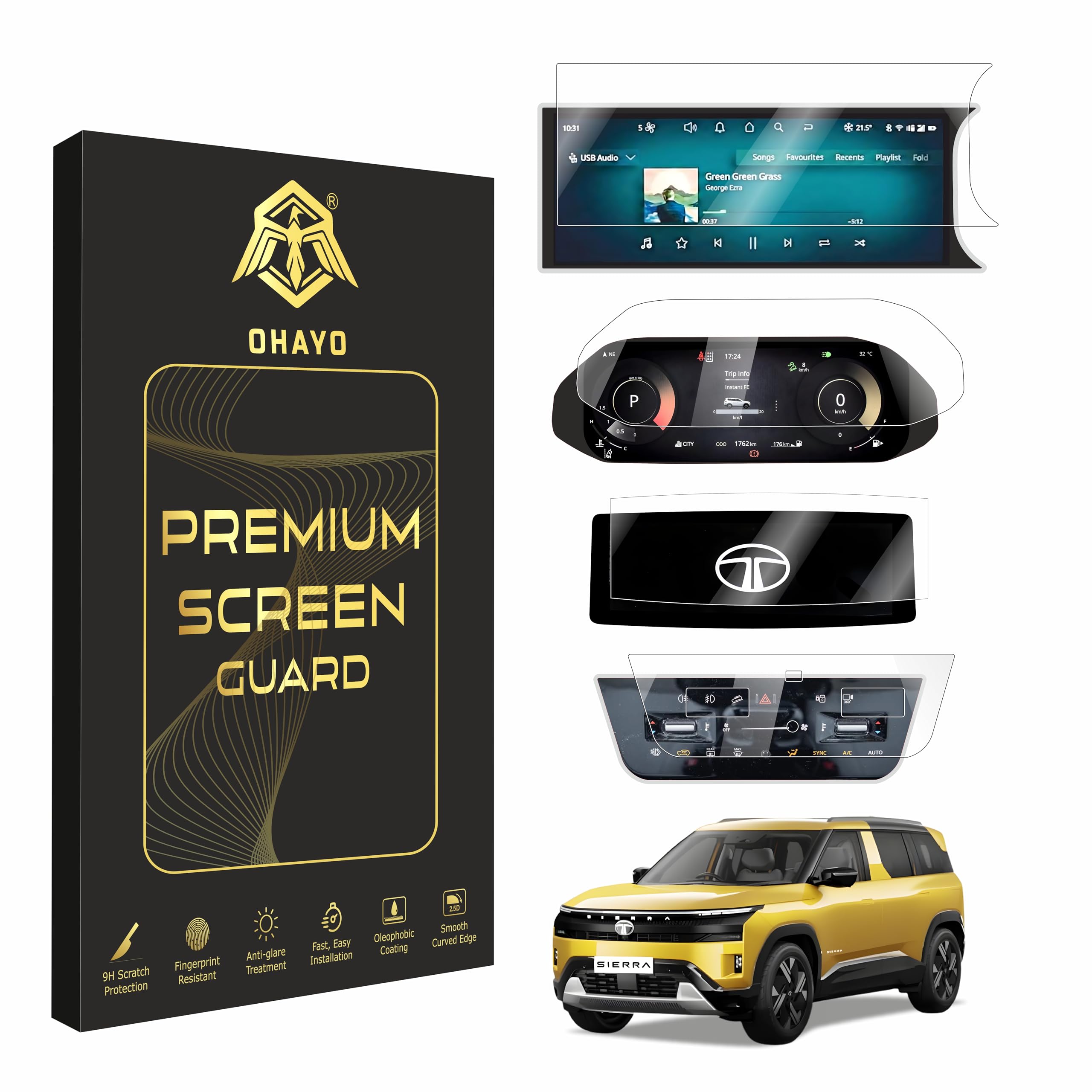 OHAYO Screen Protector (TATA SIERRA 2025)-image-27