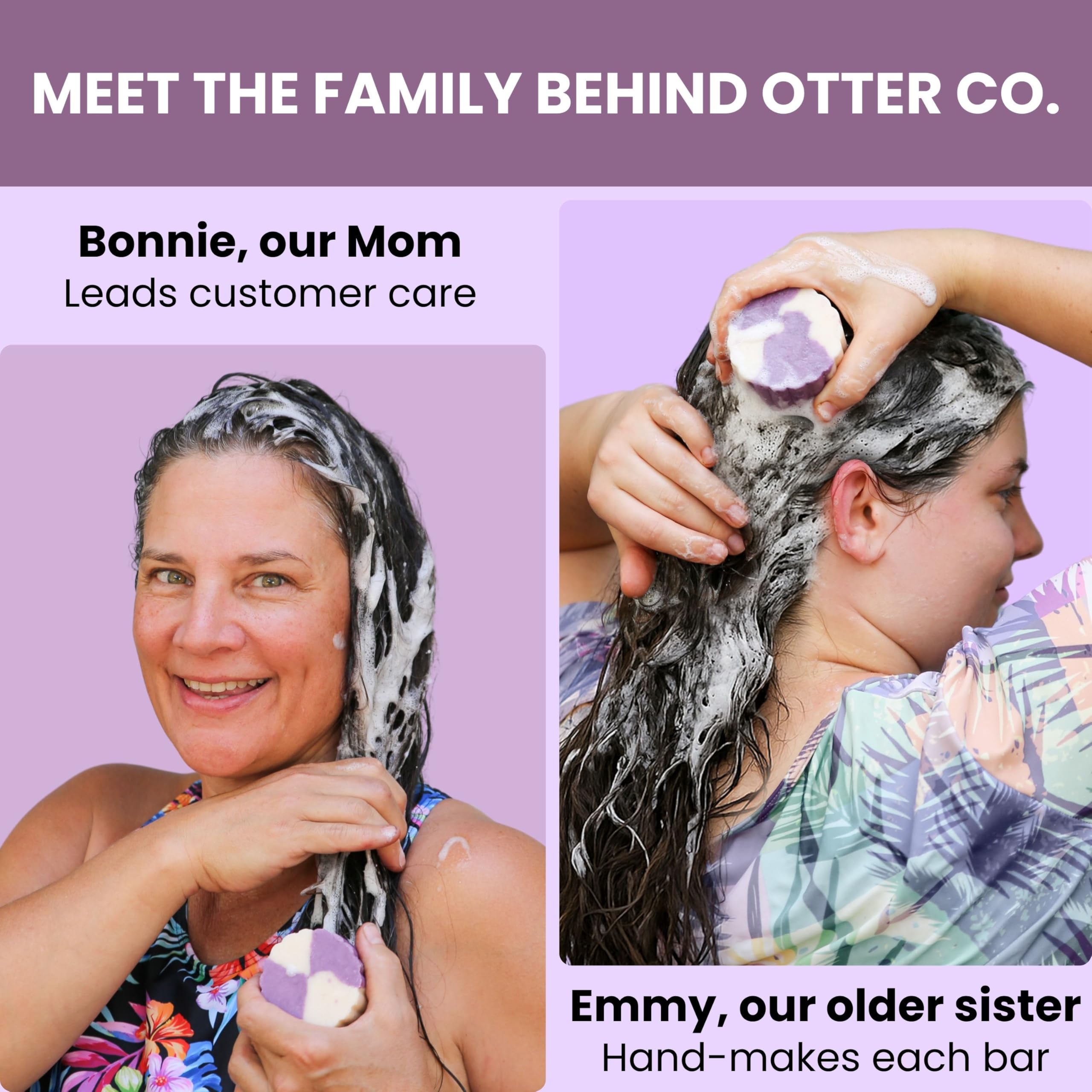 Otter Co. Champú de biotina y cebolla para el crecimiento del cabello con queratina, aceite de romero para el crecimiento del cabello, ACV, vegano, sin sulfatos y no tóxico, champú para pérdida de