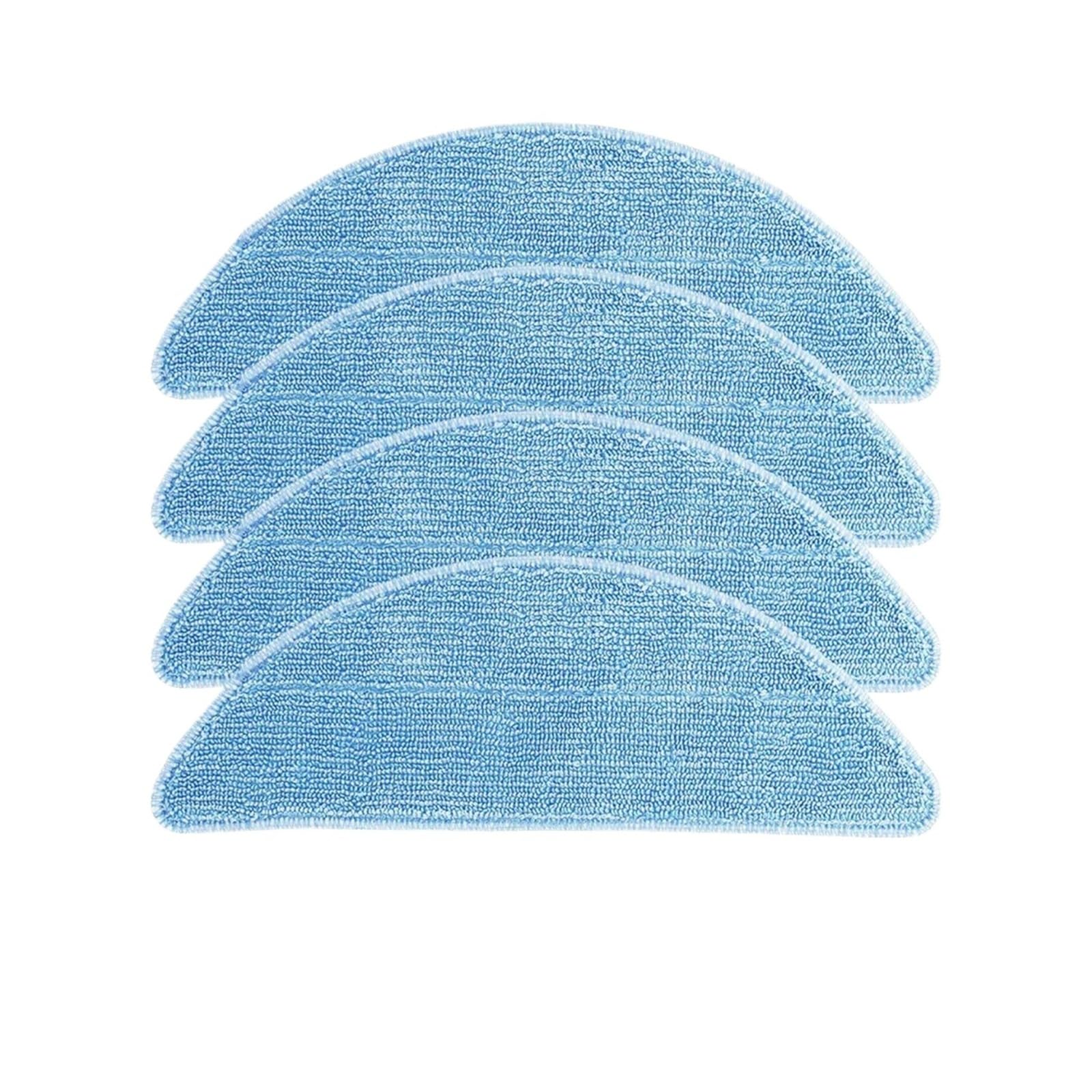 VIXWDRUTY Compatible For Neatsvor，M50 Mop Cloths Rag Robot Vacuum Cleaner Parts Accessories(4pcs)
