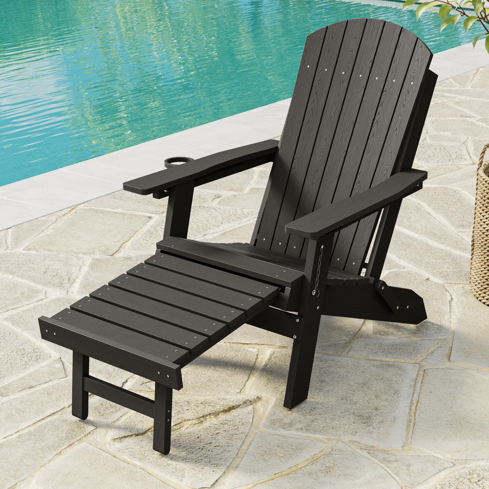 Amazon.com : livewood 3-Position Adjustable Folding Adirondack
