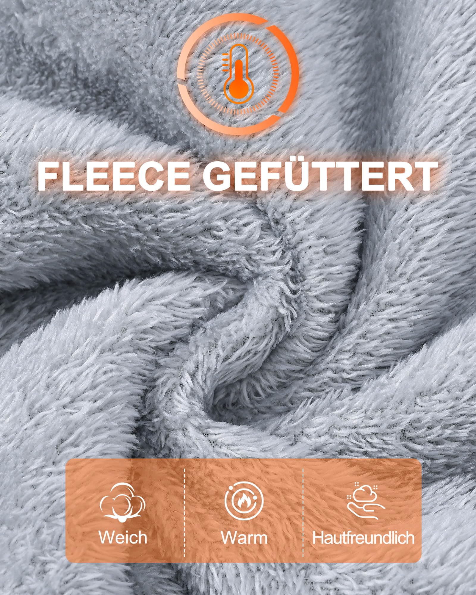 YuKaiChen Sudadera con capucha de forro polar para hombre, sudadera gruesa con forro de gofre, tejido exterior de invierno, sudadera cálida con bolsillo canguro