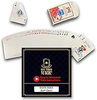 Vista 1 de Barajas de cartas de juego para ciclistas (parte trasera en blanco, caja roja)