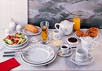 Vista 4 de Pillivuyt Brasserie Cuenco de sopa de cebolla con orejas, capacidad de 15 onzas