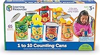Vista 7 de Learning Resources Latas para contar del uno al diez