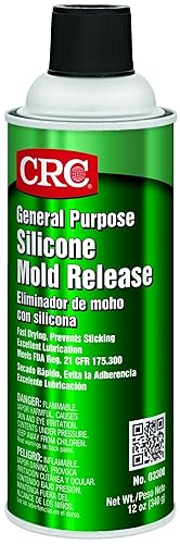 CRC 03300 aerosol desmoldeante de silicona peso de llenado neto de 12 onzas aerosol en lata de 16 onzas CRC 03300 aerosol desmoldeante de silicona peso de llenado neto de 12 onzas aerosol en lata de 16 onzas
