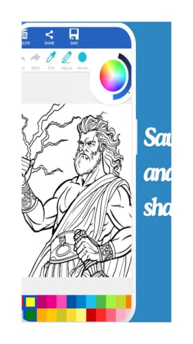 Greek Myth Coloring Book – vue 3