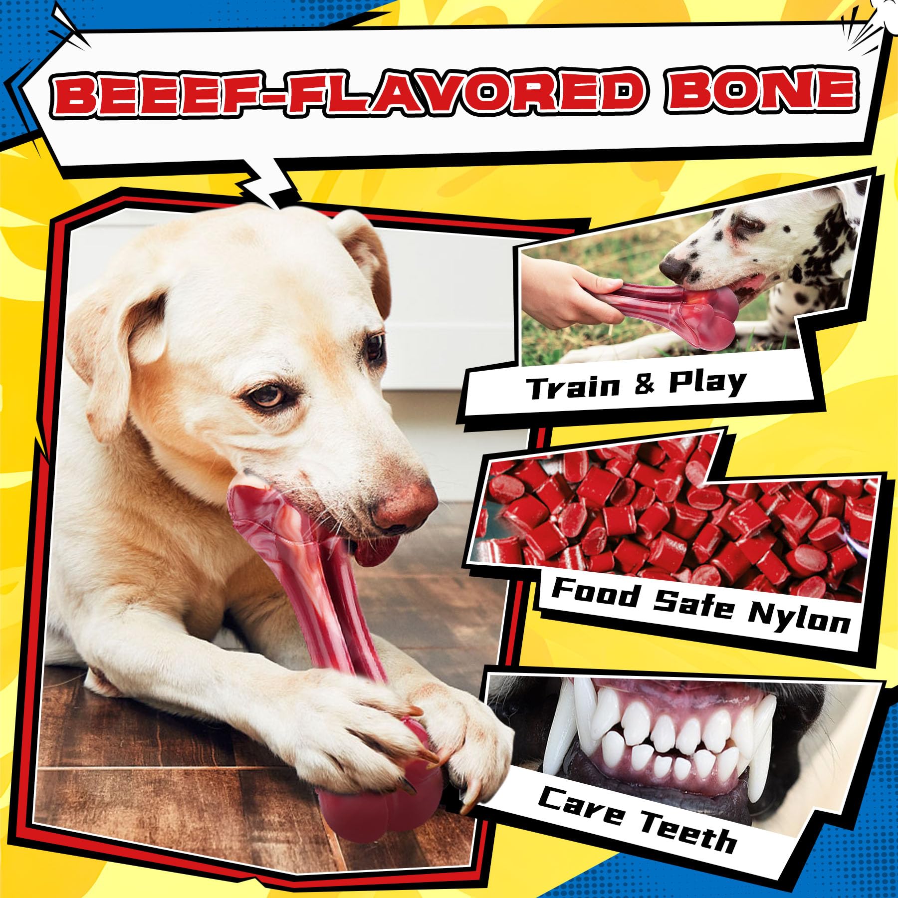 Zeaxuie Varios Juguetes masticables Resistentes para Perros para masticadores agresivos, Juego de 9 Unidades Que Incluye Juguetes de Cuerda indestructibles y Juguetes chirriantes para Razas Medianas,