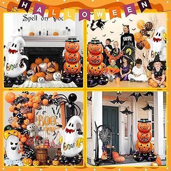 ハロウィンバルーン　2点セット　新品未使用 ハロウィンバルーンセット（コスチューム/パーティーグッズ