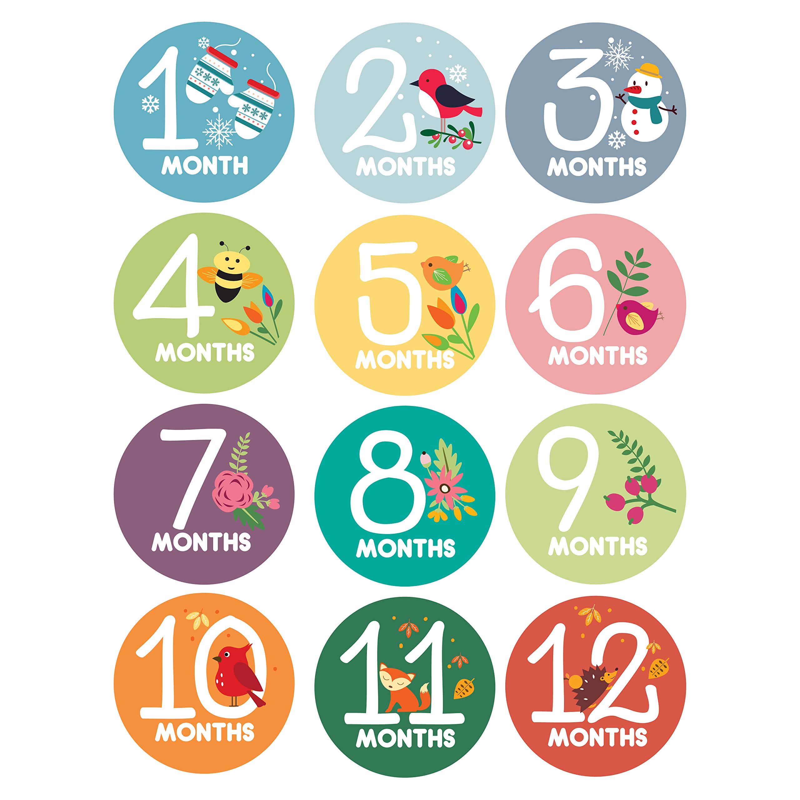 Babytime Monthly Stickers