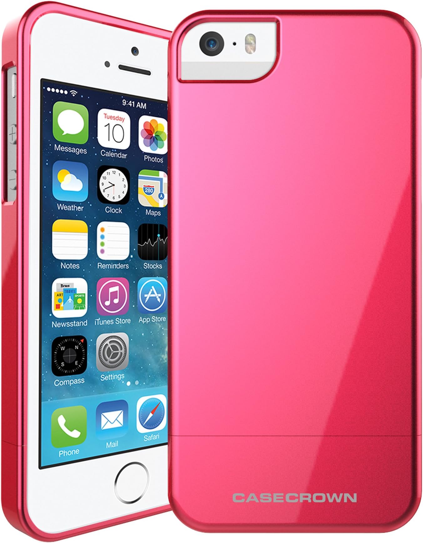 CaseCrown Bonbons Glider Case Cotton Candy Pink for Apple iPhone 5