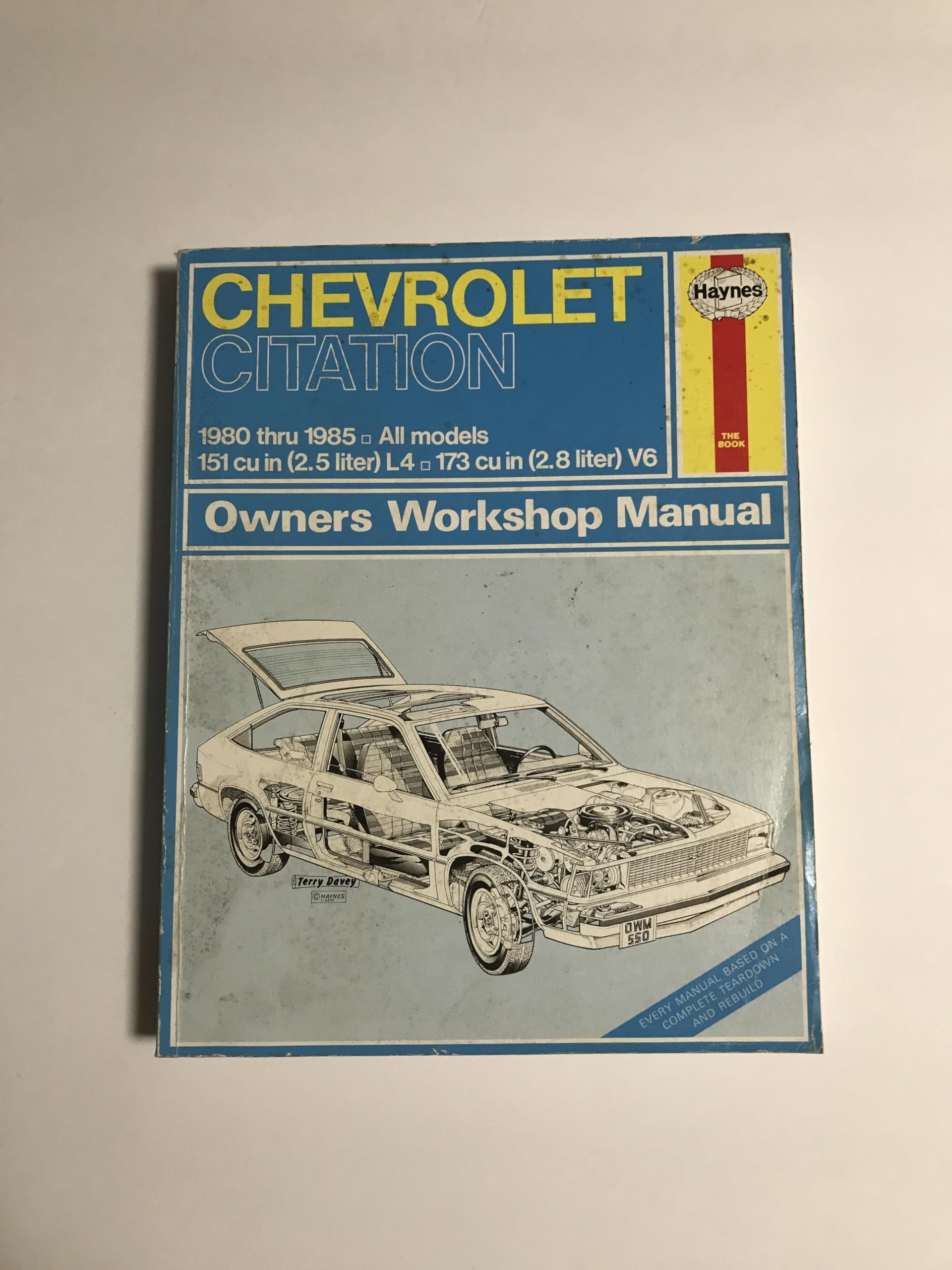 Chevrolet Citation (Hayne's Automotive Repair Manual)