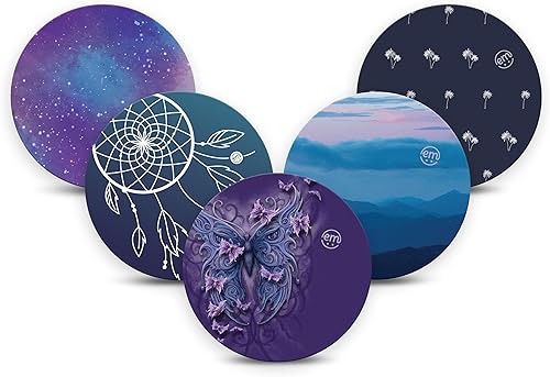 Vista 21 de ExpressionMed - Parches adhesivos para Dexcom G7 y Stelo (Paquete de 5) - Fabricados en EE. UU., impermeables, sin deshilachado, cintas de sensor