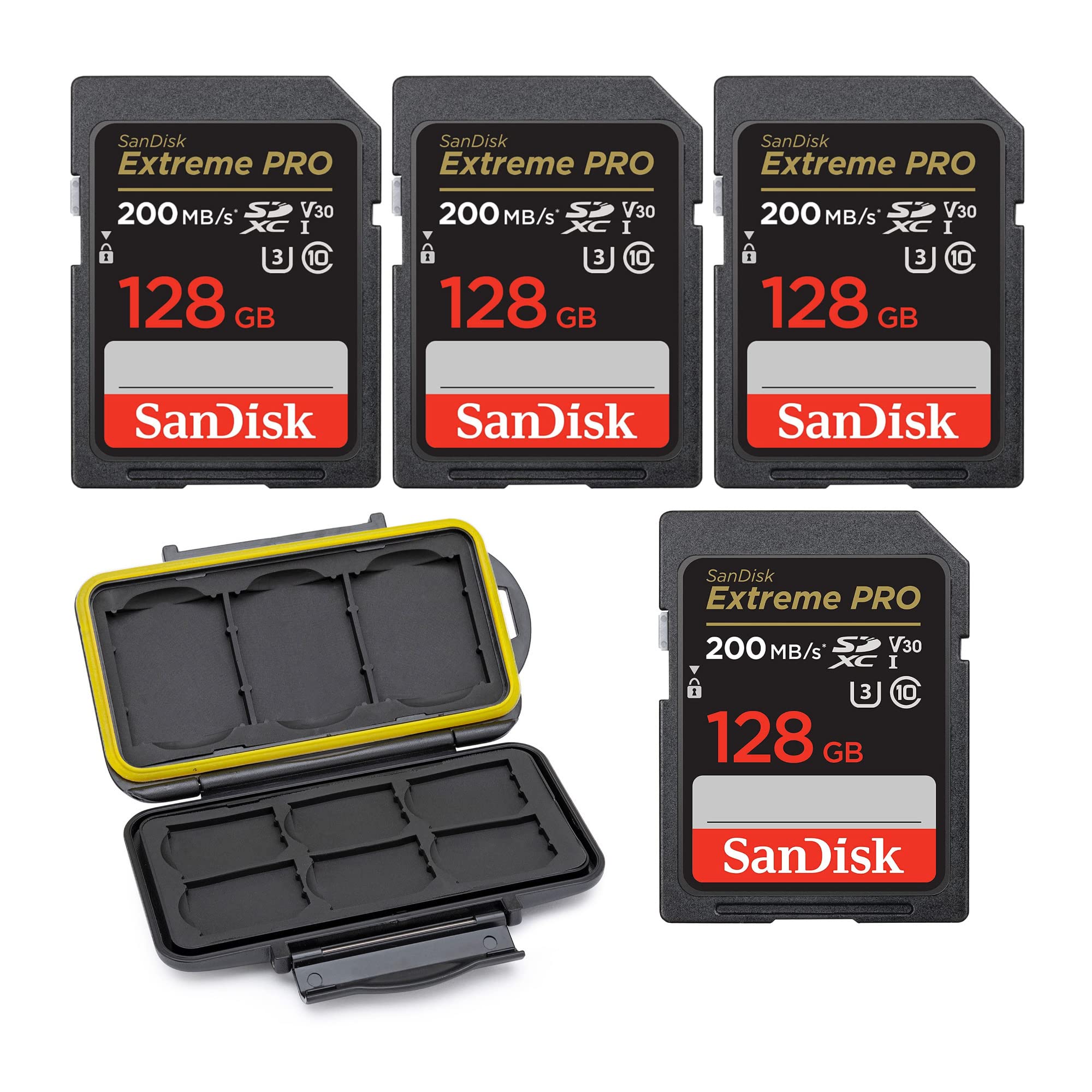 Amazon.com: SanDisk 128GB Extreme PRO 200MB/s SDXC UHS-I Memory 