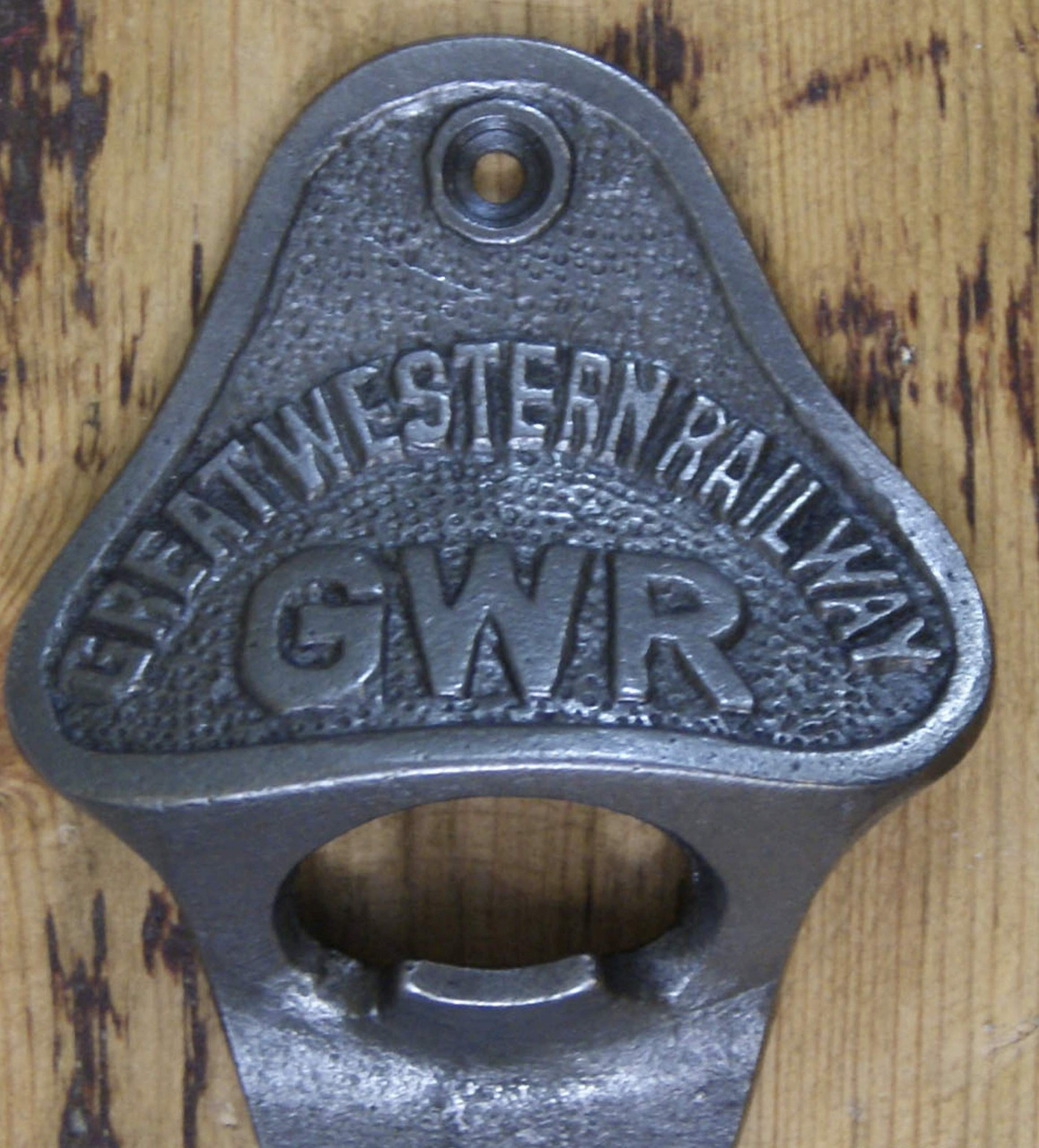 Hardware for You LTD GWR Wall Mounted CAST Iron Bottle Opener Fixing Screws Supplied