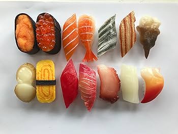 キズあり料理サンプル 納豆 すし フードサンプル 元祖食品