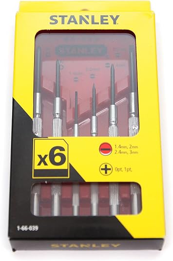 Stanley St166039 Saatçi Tornavida Seti 6 Parça