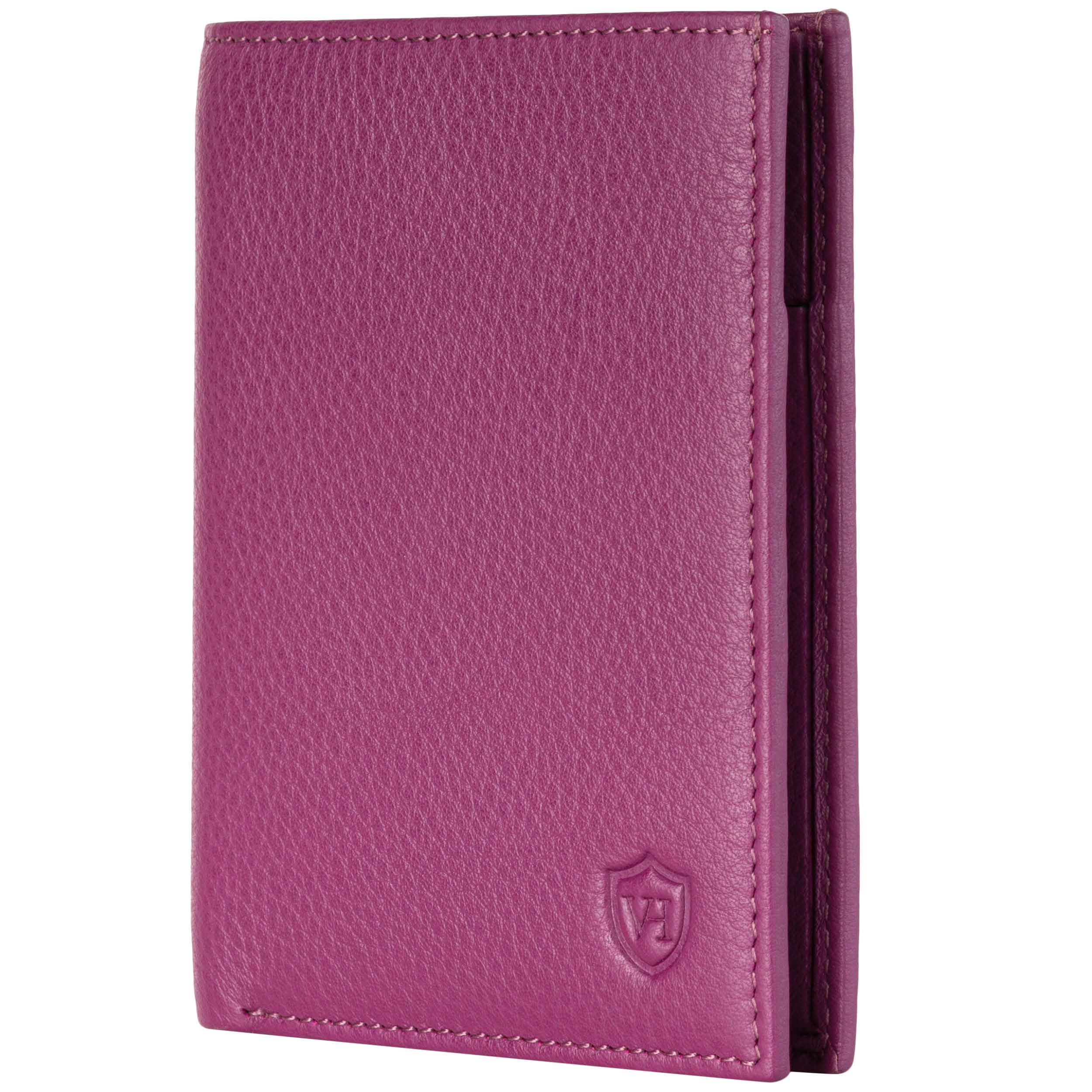 VON HEESEN Leder Geldbörse Herren mit Münzfach & RFID Schutz I Echtleder Geldbeutel für Männer & Damen I Portemonnaie Brieftasche Wallet Portmonee