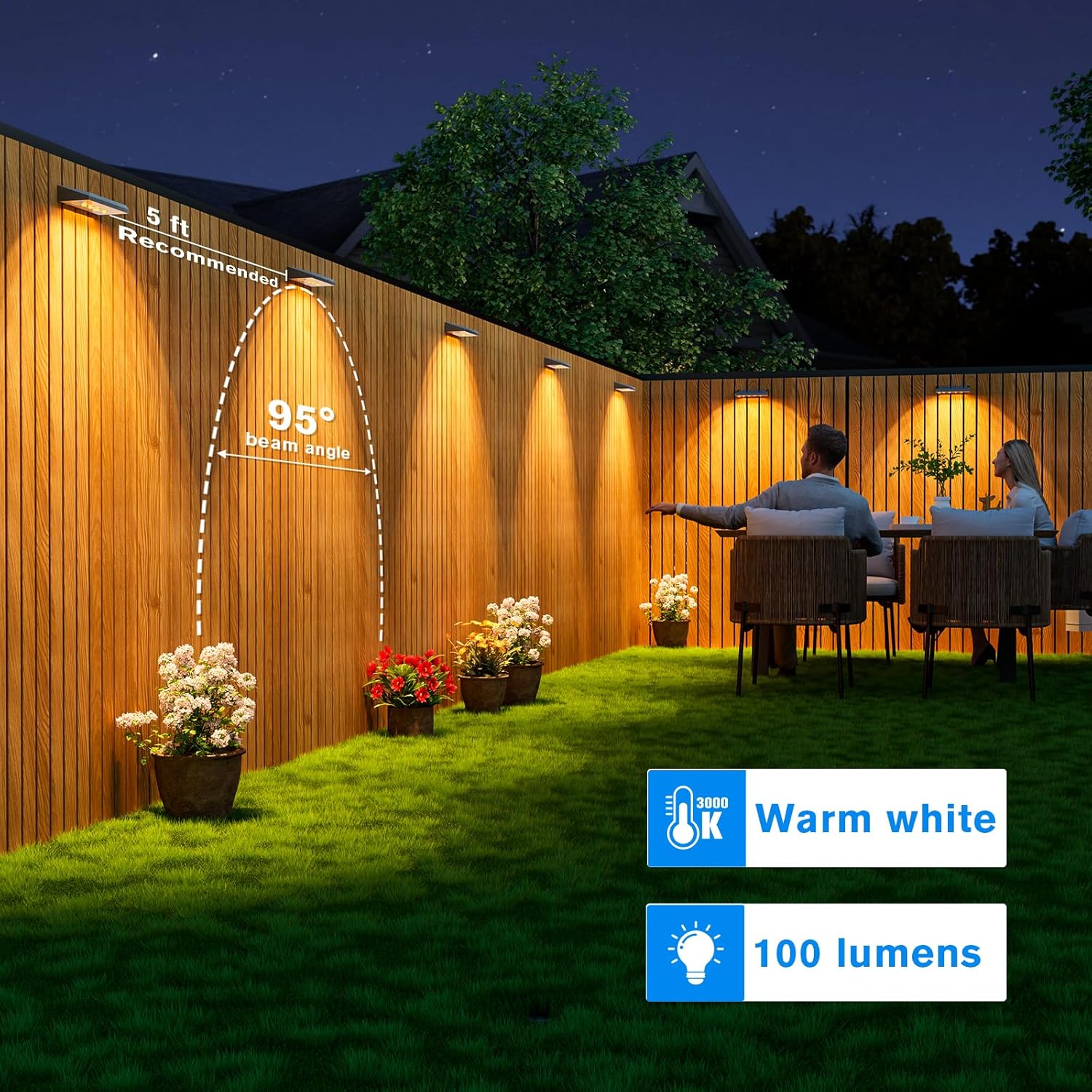 Brighten Your Space: VOLISUN 12-Pack Solar Fence Lights Review