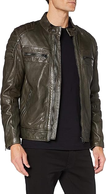 camel active leather jackets