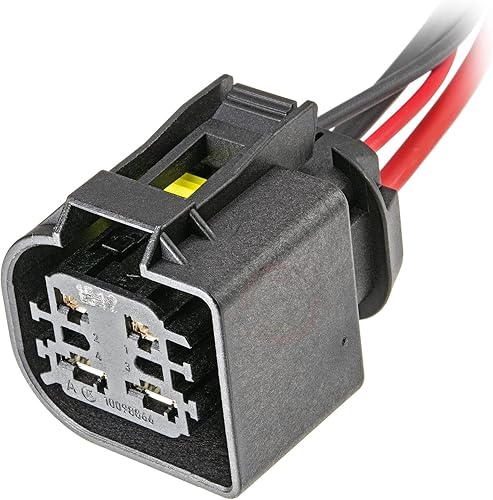 Ballenger Motorsports - Conector de 4 vías compatible con bomba de agua eléctrica Pierburg CWA400