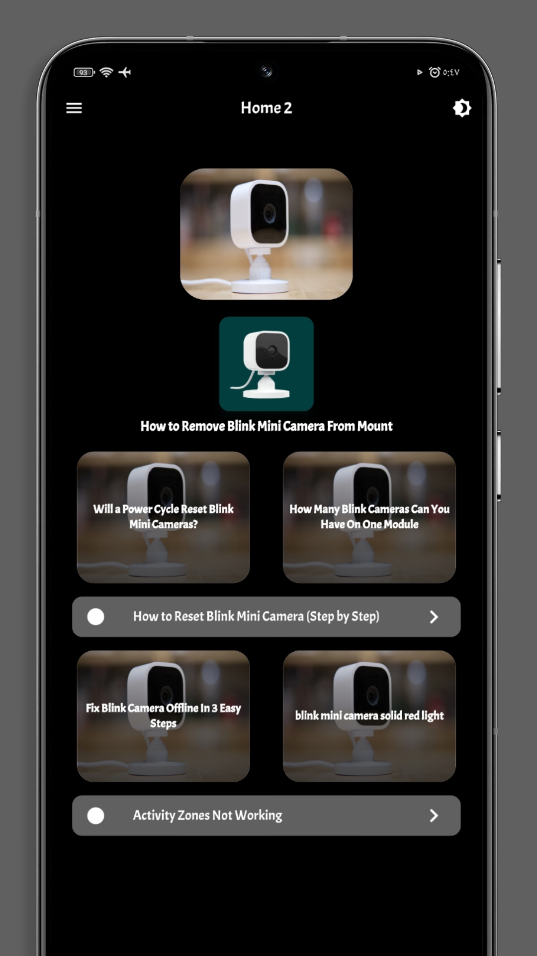 Blink mini camera App on Amazon Appstore
