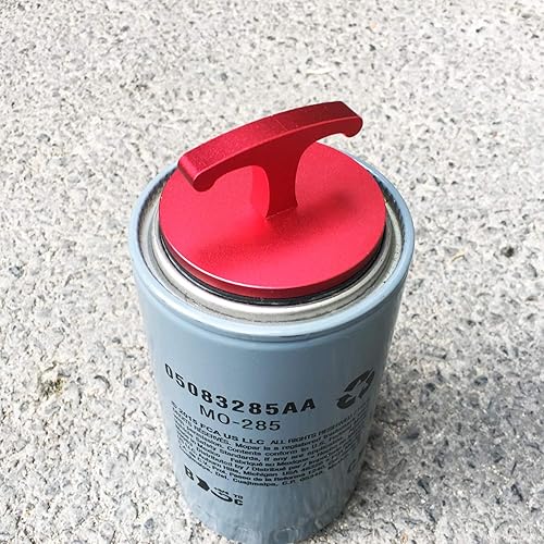 Miniatura 4 de Herramienta de tapón de filtro de aceite de aleación de aluminio, herramienta de desmontaje de tapón de filtro de aceite para Dodge Ram 05083285AA