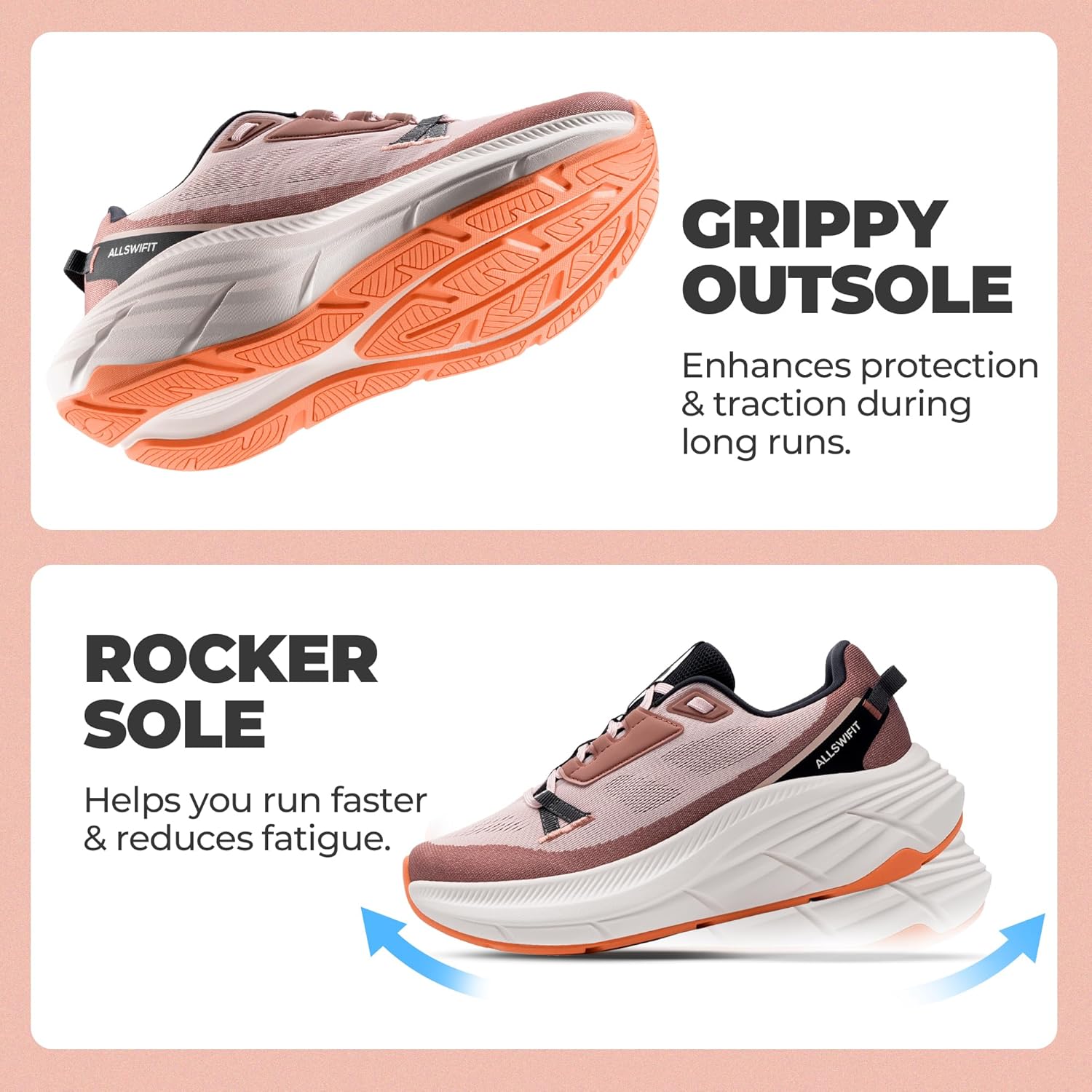 Women's Walking Shoes Cushion Running Tennis Non-Slip Comfortable Workout Gym Athletic Breathable Fashion Sneakers ActiveLite - Image 7