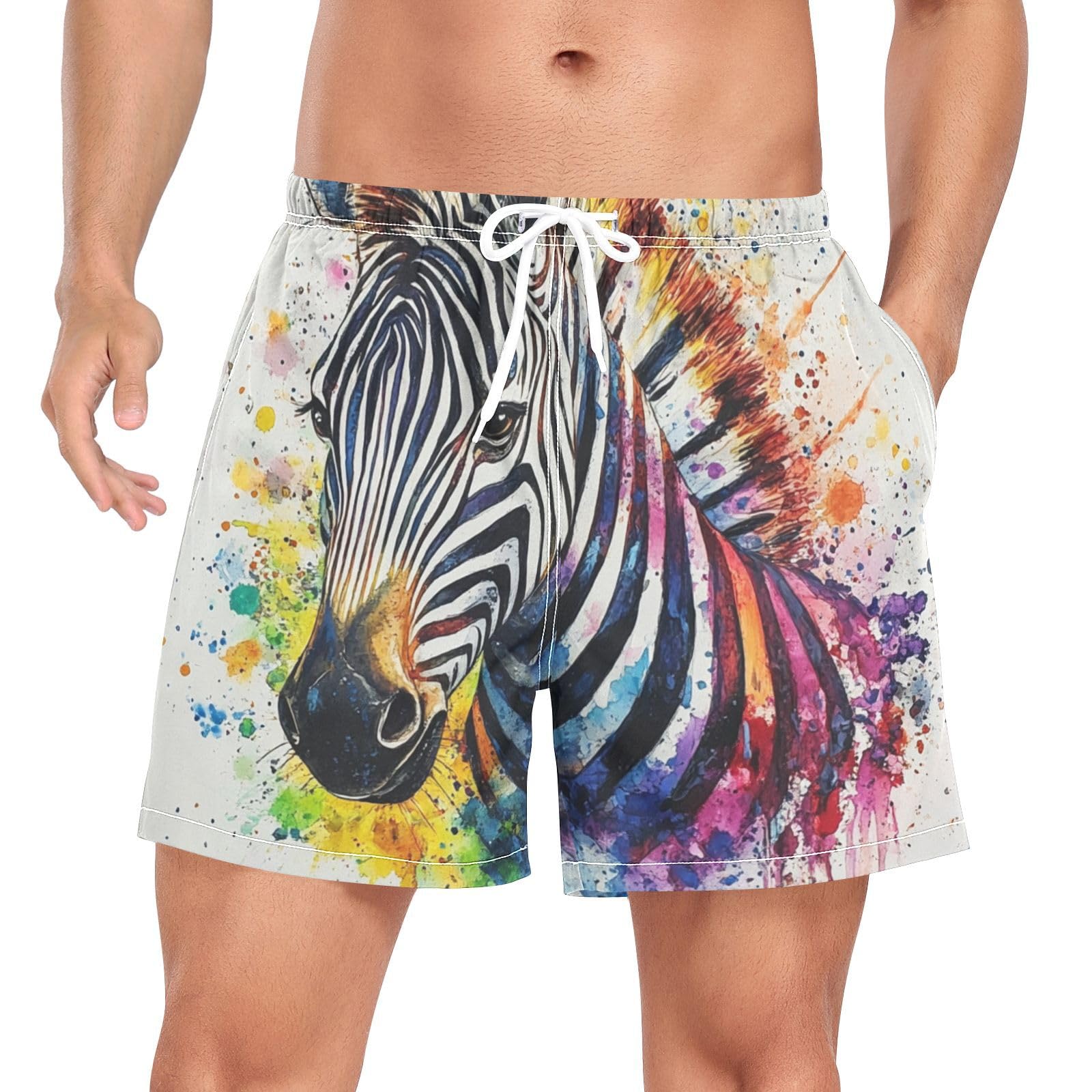 Bañador de secado rápido para hombre con cintura elástica cómoda 8