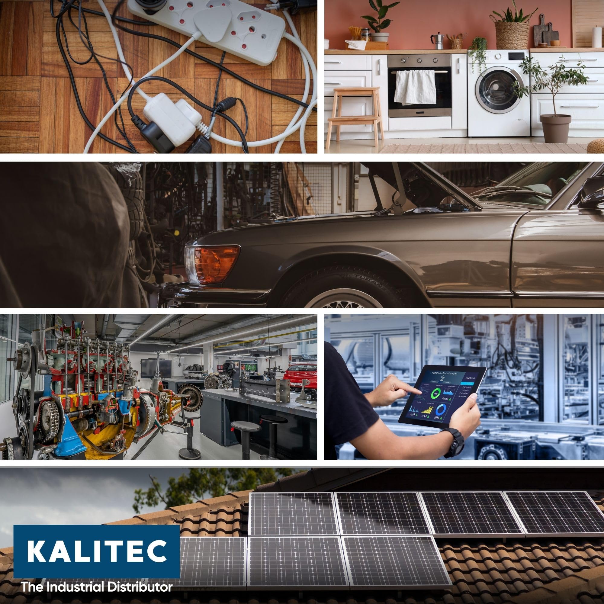 Kalitec HR95-10 - 10 capicorda tubolari, 95 mm², M10, senza foro visivo, Made in Germany